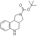 1,3,3a,4,5,9b-六氢-2H-吡咯并[3,4-c]喹啉-2-羧酸叔丁酯分子结构 (CAS 1194375-23-9)