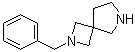 2-(苯甲基)-2,6-二氮杂螺[3.5]辛烷分子结构 (CAS 1194375-87-5)