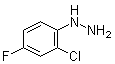 2-氯-4-氟苯基肼分子结构 (CAS 119452-65-2)
