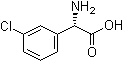 (S)-alpha-Amino-3-chlorobenzeneacetic acid molecular structure (CAS 119565-00-3)