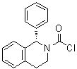 (1S)-3,4-Dihydro-1-phenyl-2(1H)-isoquinolinecarbonyl chloride molecular structure (CAS 1195949-26-8)