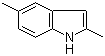 structure of CAS# 1196-79-8, 2,5-Dimethylindole;2,5-Dimethyl-1H-indole