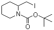 2-(Iodomethyl)-1-piperidinecarboxylic acid tert-butyl ester molecular structure (CAS 1196154-26-3)