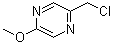 2-(Chloromethyl)-5-methoxy-pyrazine molecular structure (CAS 1196156-90-7)