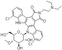 structure of CAS# 119673-08-4, Becatecarin;BMS 181176; BMY 27557; Becatecarin; NSC 655649; XL 119