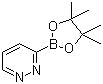 Pyridazine-3-boronic acid pinacol ester molecular structure (CAS 1197172-06-7)