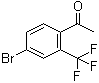 1-[4-Bromo-2-(trifluoromethyl)phenyl]ethanone molecular structure (CAS 1197231-94-9)