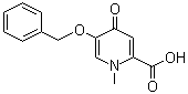 5-Benzyloxy-1-methyl-4-oxo-1,4-dihydropyridine-2-carboxylic acid molecular structure (CAS 119736-19-5)