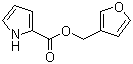 1H-Pyrrole-2-carboxylic acid 3-furanylmethyl ester molecular structure (CAS 119767-00-9)