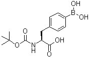 N-(tert-Butoxycarbonyl)-4-(dihydroxyboryl)-L-phenylalanine molecular structure (CAS 119771-23-2)