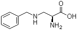 3-(N-苄基氨基)-L-丙氨酸分子结构 (CAS 119830-32-9)