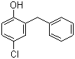 structure of CAS# 120-32-1, Clorofene;o-Benzyl-p-Chlorophenol; 4-Chloro-2-(phenylmethyl)phenol; 5-Chloro-2-hydroxydiphenylmethane; Benzyl-p-chlorophenol; 2-Benzyl-4-chlorophenol