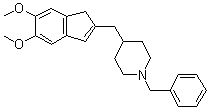 1-苄基-4-(5,6-二甲氧基-1H-2-茚基甲基)哌啶分子结构 (CAS 120013-45-8)