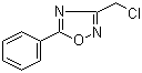 结构式 CAS# 1201-68-9, 3-(氯甲基)-5-苯基-1,2,4-恶二唑