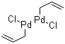 structure of CAS# 12012-95-2, Allylpalladium chloride dimer;Allylpalladium(II) chloride dimer