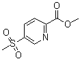 5-(Methylsulfonyl)-2-pyridinecarboxylic acid methyl ester molecular structure (CAS 1201326-81-9)