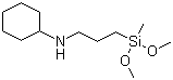 3-(N-Cyclohexylamino)propylmethyldimethoxysilane molecular structure (CAS 120218-28-2)