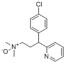 氯苯那敏N-氧化物分子结构 (CAS 120244-82-8)