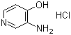 3-Amino-4-hydroxypyridine hydrochloride molecular structure (CAS 120256-13-5)