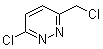 3-Chloro-6-chloromethylpyridazine molecular structure (CAS 120276-59-7)