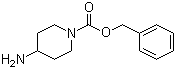 结构式 CAS# 120278-07-1, 1-Cbz-4-氨基哌啶; 4-氨基哌啶-1-甲酸苄酯
