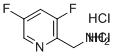(3,5-Difluoropyridin-2-yl)methanamine dihydrochloride molecular structure (CAS 1204298-48-5)