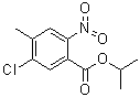 5-Chloro-4-methyl-2-nitrobenzoic acid 1-methylethyl ester molecular structure (CAS 1204518-43-3)