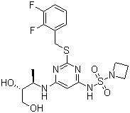 SRT3109 molecular structure (CAS 1204707-71-0)