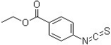 结构式 CAS# 1205-06-7, 4-乙氧羰基苯基异硫氰酸酯