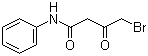 4-溴-3-氧代-N-苯基丁酰胺分子结构 (CAS 1205-74-9)