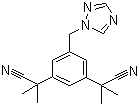 Anastrozole molecular structure (CAS 120511-73-1)