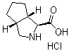 (1S,3aR,6aS)-Octahydrocyclopenta[c]pyrrole-1-carboxylic acid hydrochloride molecular structure (CAS 1205676-44-3)
