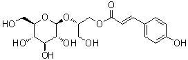 拉哥罗苷 D分子结构 (CAS 120601-66-3)