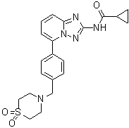 菲戈替尼分子结构 (CAS 1206161-97-8)