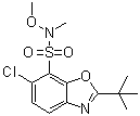 6-Chloro-2-(1,1-dimethylethyl)-N-methoxy-N-methyl-7-benzoxazolesulfonamide molecular structure (CAS 1206896-20-9)