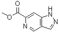 structure of CAS# 1206979-63-6, 1H-Pyrazolo[4,3-c]pyridine-6-carboxylic acid methyl ester