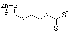 Propineb molecular structure (CAS 12071-83-9)