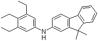 9,9-Dimethyl-N-(3,4,5-triethylphenyl)-9H-fluoren-2-amine molecular structure (CAS 1207252-42-3)