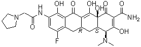 Eravacycline molecular structure (CAS 1207283-85-9)
