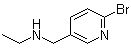 N-(6-溴-3-吡啶基甲基)-N-乙胺分子结构 (CAS 120740-05-8)