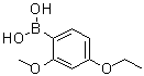 4-Ethoxy-2-methoxyphenylboronic acid molecular structure (CAS 1207443-48-8)
