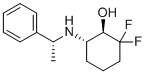 (1R,6S)-2,2-difluoro-6-(((R)-1-phenylethyl)amino)cyclohexanol molecular structure (CAS 1207557-63-8)