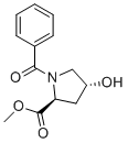 (2S,4R)-Methyl 1-benzoyl-4-hydroxypyrrolidine-2-carboxylate molecular structure (CAS 120806-96-4)