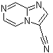 Imidazo[1,2-a]pyrazine-3-carbonitrile molecular structure (CAS 1208084-33-6)