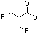 3-Fluoro-2-(fluoromethyl)-2-methylpropanoic acid molecular structure (CAS 1208092-05-0)