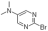 2-溴-N,N-二甲基-5-嘧啶胺分子结构 (CAS 1209458-17-2)