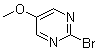 2-溴-5-甲氧基嘧啶分子结构 (CAS 1209459-99-3)