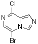 5-Bromo-8-chloroimidazo[1,5-a]pyrazine molecular structure (CAS 1209782-02-4)