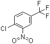 4-氯-3-硝基三氟甲苯分子结构 (CAS 121-17-5)
