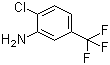 3-氨基-4-氯三氟甲苯分子结构 (CAS 121-50-6)